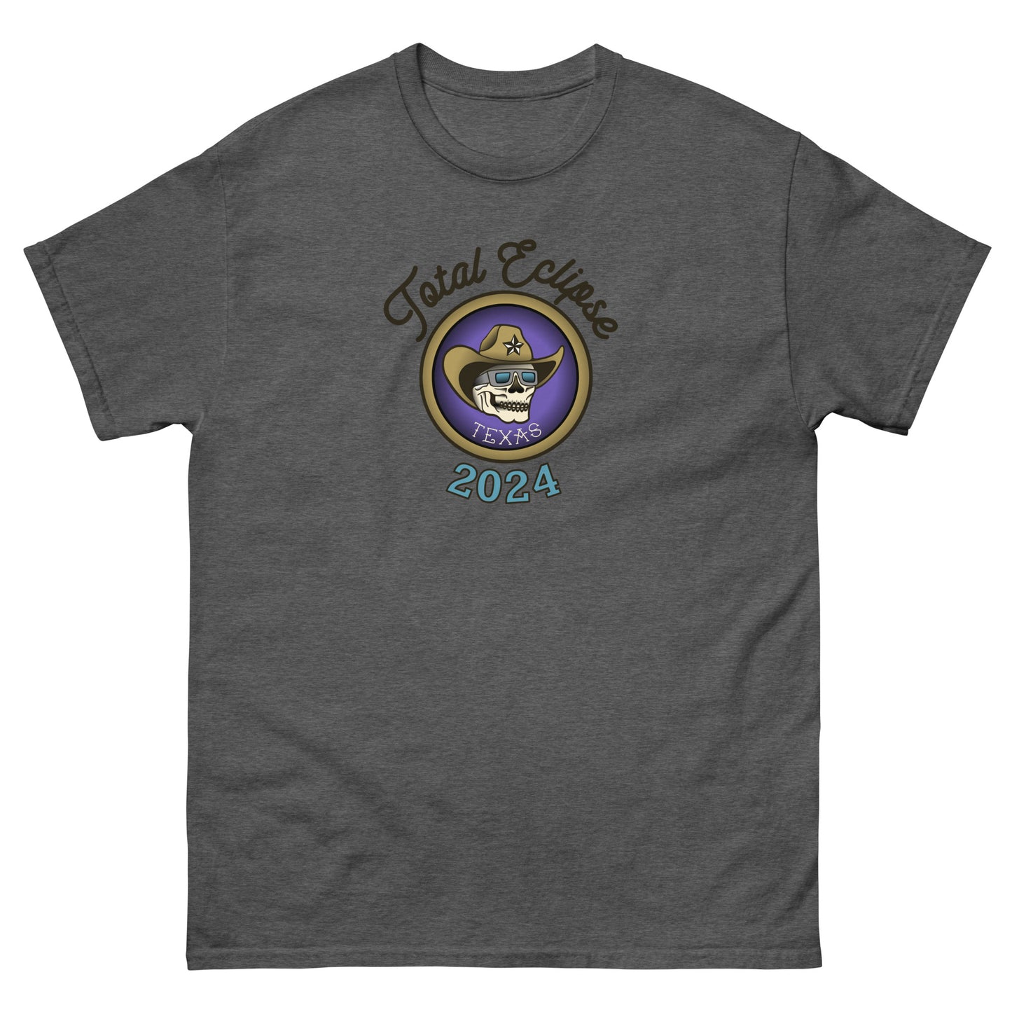 Eclipse skull cowboy - Men's classic tee